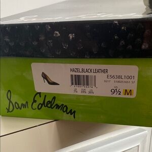 Sam Edelman Black 4” Heels Elegant Design